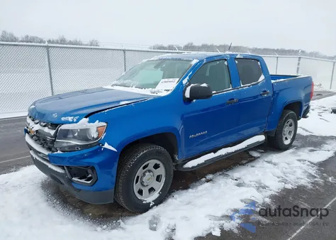 2022 Chevrolet Colorado 2Wd Short Box Wt from USA, damaged, VIN 1GCGSBEA2N1320718